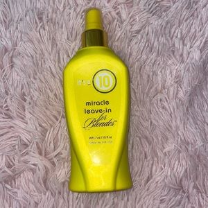 It’s a 10 leave-in Conditioner